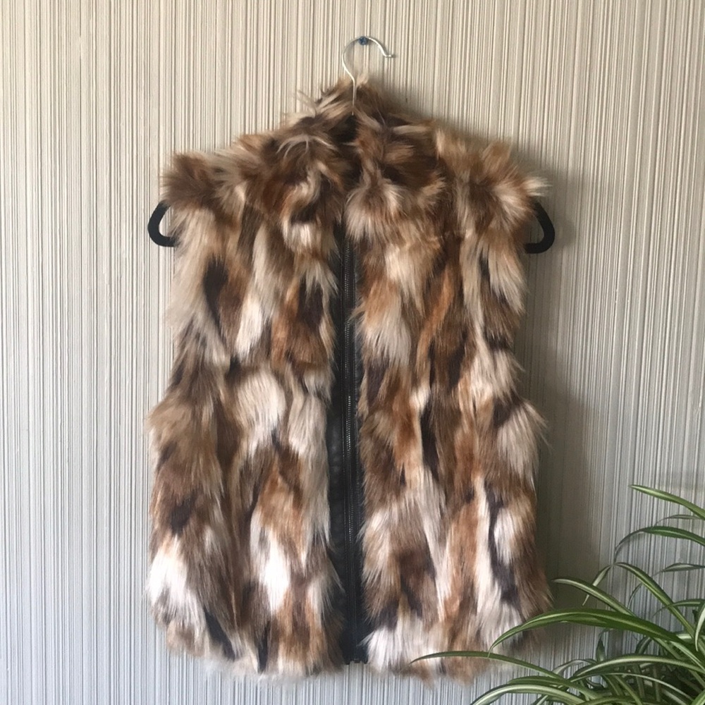 Guess Faux Fur Vest